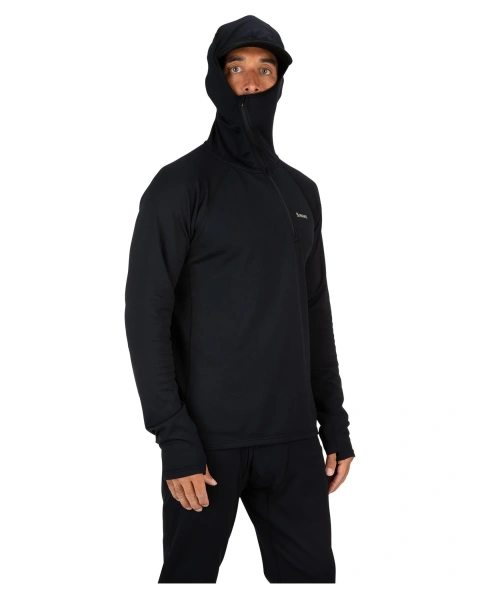 Водолазка Heavyweight Baselayer Hoody (black; S)
